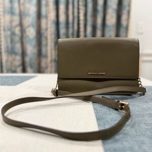 Michael Kors Olive Crossbody Bag